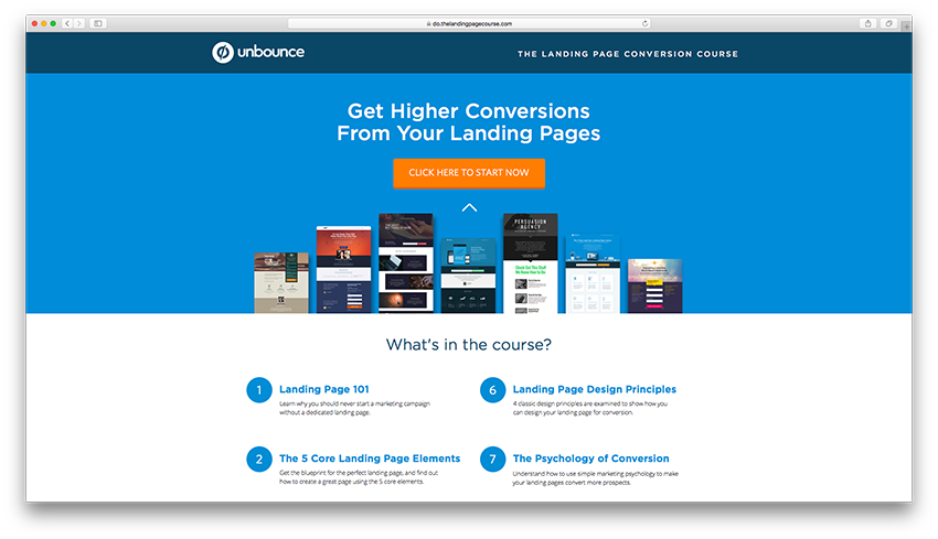 Unbounce - Landing Page