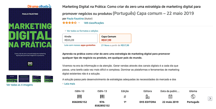 Livro Marketing Digital na Prática - Amazon Brasil
